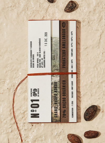 Bean to Bar packaging